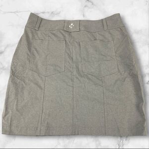 Jofit Skirt Skort Womens Size 6 Gray Solid Tennis Golf Pickleball Active